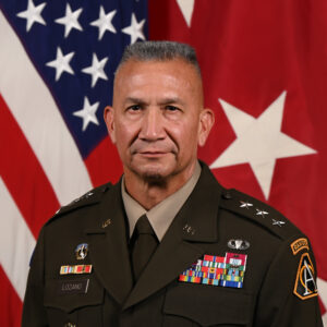U.S. Army Lt. Gen. Francisco J. Lozano, Director of Hypersonic, Directed Energy, Space and Rapid Acquisition, takes an official portrait at the Pentagon in Arlington, Virginia, Nov. 7, 2025.